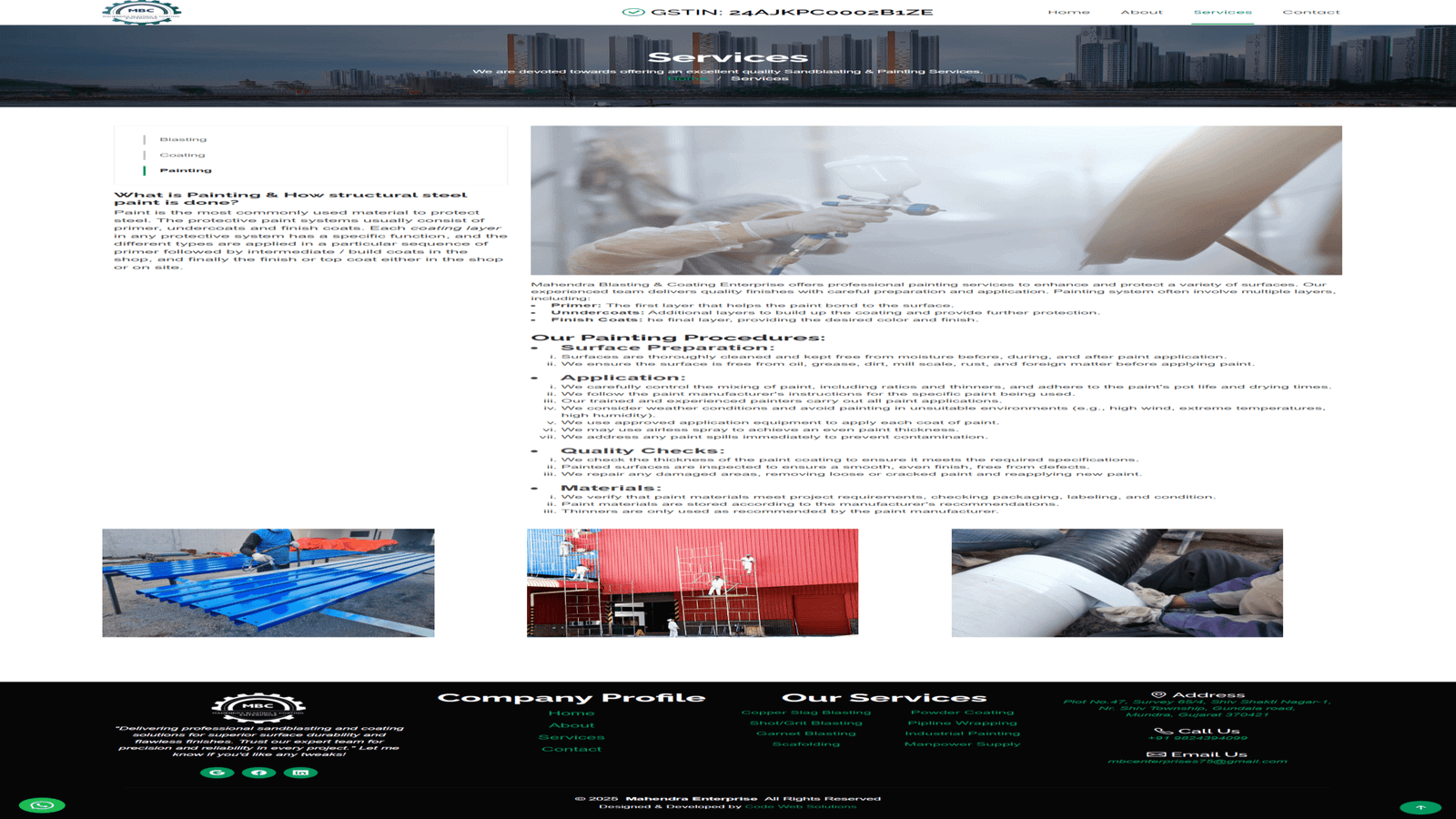 Enterprise Website